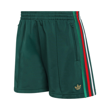 Adidas Originals Firebird Classic Shorts 'Team Dark Green/Bold Green/White/Better Scarlet'