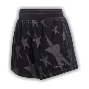 Adidas Originals Denim Graphic Shorts 'True Black Denim'