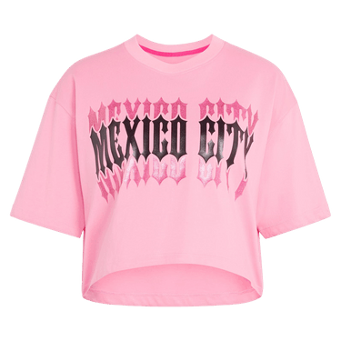 Adidas Originals FIFA World Cup 26 Host City Mexico City T-Shirt 'Bliss Pink'