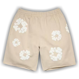Denim Tears Cotton Wreath Sweatshorts 'Cream'