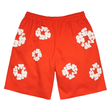 Denim Tears Cotton Wreath Sweatshorts 'Dark Orange'