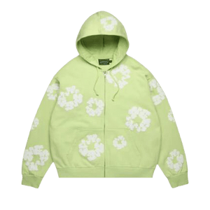 Denim Tears Cotton Wreath Zip Hoodie 'Mint'