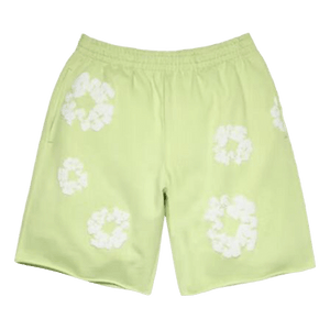 Denim Tears Cotton Wreath Sweatshorts 'Mint'