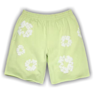 Denim Tears Cotton Wreath Sweatshorts 'Mint'