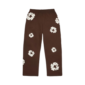 Denim Tears Cotton Wreath Baggy Sweatpants 'Dark Brown'