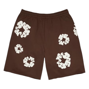 Denim Tears Cotton Wreath Sweatshorts 'Dark Brown'