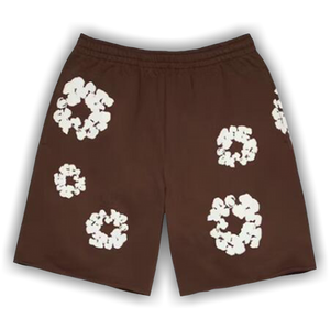 Denim Tears Cotton Wreath Sweatshorts 'Dark Brown'