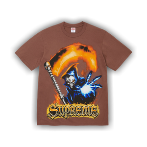 Supreme Grim Reaper Tee 'Brown'