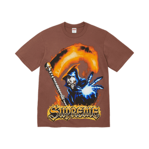 Supreme Grim Reaper Tee 'Brown'