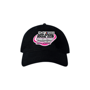 Anti Social Social Club x Nascar 747 Cotton Dad Cap 'Black'