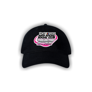 Anti Social Social Club x Nascar 747 Cotton Dad Cap 'Black'