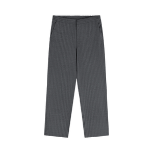 Aimé Leon Dore Pinstripe Elasticated Waist Trouser 'Grey Stripe'