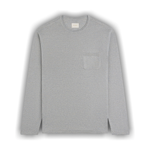 Aimé Leon Dore Long-Sleeve Knit Pocket Tee 'Skywriting'