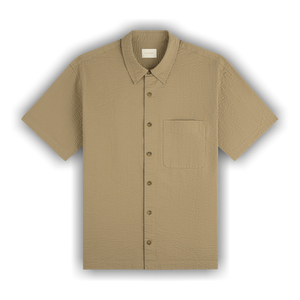 Aimé Leon Dore Short-Sleeve Seersucker Shirt 'Kelp'