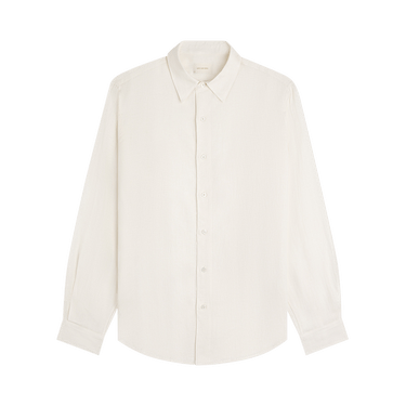 Aimé Leon Dore Long-Sleeve Linen Shirt 'Pristine'
