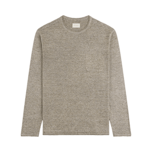 Aimé Leon Dore Long-Sleeve Knit Pocket Tee 'Deep Lichen Green'