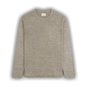 Aimé Leon Dore Long-Sleeve Knit Pocket Tee 'Deep Lichen Green'