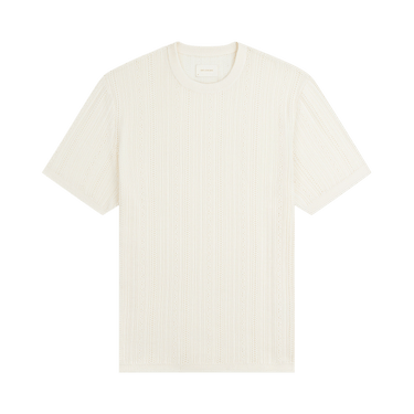 Aimé Leon Dore Merino Wool Eyelet Tee 'Pristine'