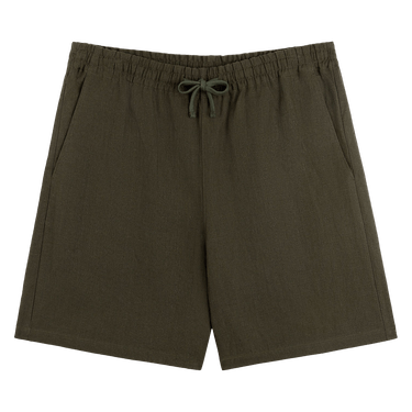 Aimé Leon Dore Linen Leisure Short 'Deep Lichen Green'