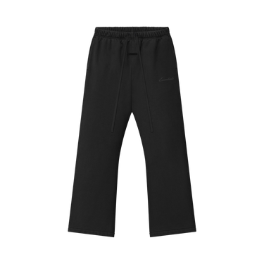 Fear of God Essentials Signature Flare Sweatpants 'Faded Black'