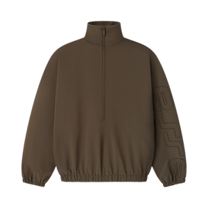 Fear of God Essentials Active Trace Half Zip Track Jacket 'Brown'