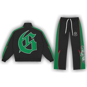Godspeed GT Tracksuit 'Black/Green/Red'