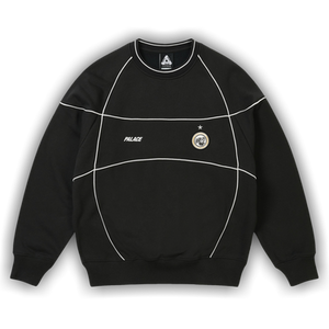 Palace Pro Team Piped Crew 'Black'