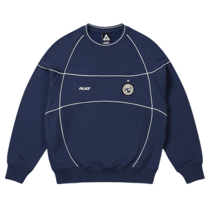 Palace Pro Team Piped Crew 'Navy'
