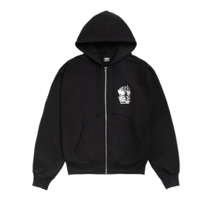 Stussy Tall Dice Zip Hoodie 'Black'