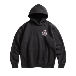 Anti Social Social Club Cancelled Hand Painted Hoodie 'Black'