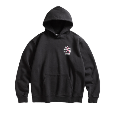 Anti Social Social Club Cancelled Hand Painted Hoodie 'Black'