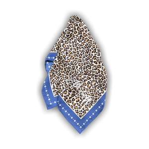 Stussy Pattern Silk Bandana 'Leopard'