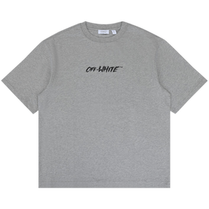 Off-White Chalk Arrow Fit Tee 'Heather Grey'