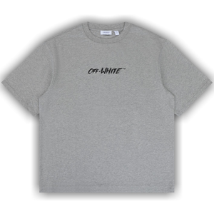 Off-White Chalk Arrow Fit Tee 'Heather Grey'