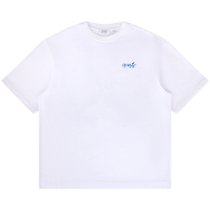 Off-White Paint Splatter Arrow Diag Fit Tee 'White'