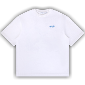 Off-White Paint Splatter Arrow Diag Fit Tee 'White'