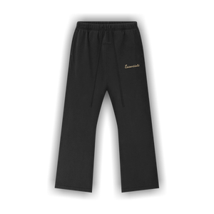 Fear of God Essentials Classic Fit Flare Sweatpant 'Faded Black'