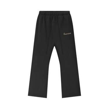 Fear of God Essentials Classic Fit Flare Sweatpant 'Faded Black'
