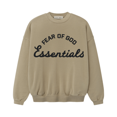 Fear of God Essentials 90's Crewneck Sweatshirt 'Faded Dune'
