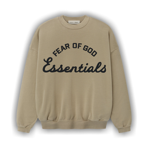 Fear of God Essentials 90's Crewneck Sweatshirt 'Faded Dune'