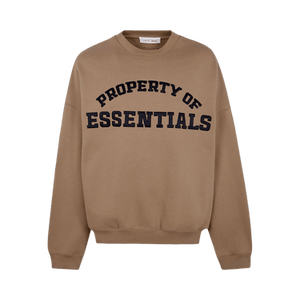 Fear of God Essentials Property Lounge Crewneck Sweatshirt 'Dune'