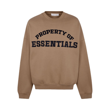 Fear of God Essentials Property Lounge Crewneck Sweatshirt 'Dune'