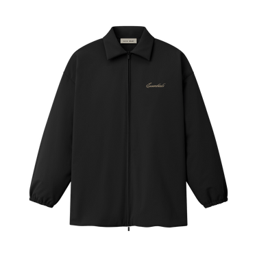 Fear of God Essentials Signature Filled Barn Jacket 'Vintage Black'