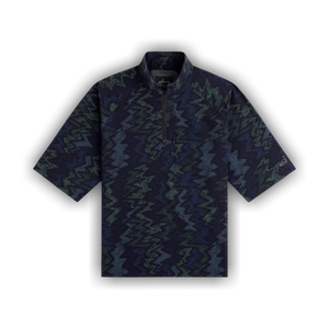 Aimé Leon Dore Ald Golf Nylon Quarter Zip Pullover 'Navy/Green'