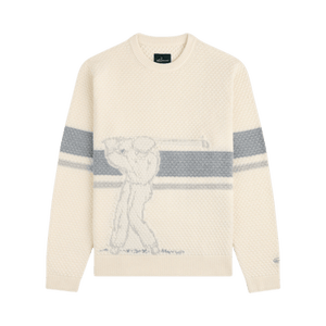 Aimé Leon Dore Golf Clubhouse Sweater 'Coconut Milk'
