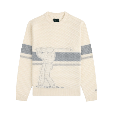 Aimé Leon Dore Golf Clubhouse Sweater 'Coconut Milk'