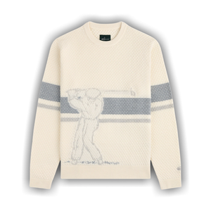 Aimé Leon Dore Golf Clubhouse Sweater 'Coconut Milk'