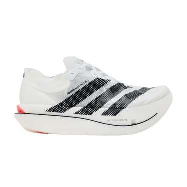 adidas Adizero Adios Pro Evo 3 'Cloud White Core Black Solar Turbo'