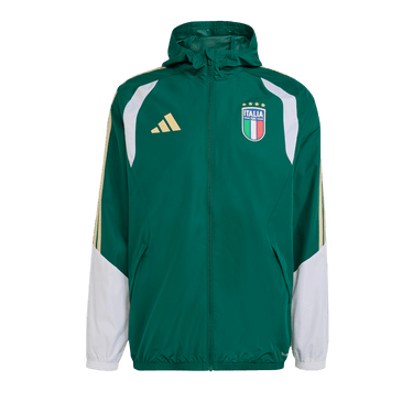 Adidas Italy 26 Tiro Allweather Jacket 'Collegiate Green'
