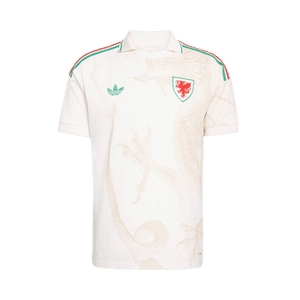 Adidas Wales 26 Away Jersey 'Chalk White'